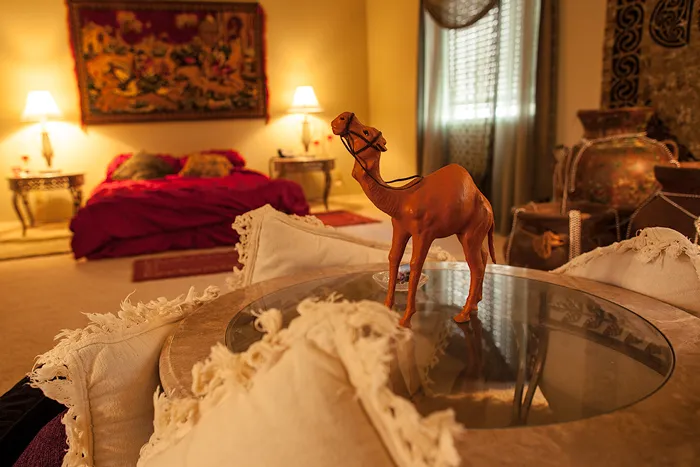 Arabian Nights Bungalow with exotic Middle Eastern theme