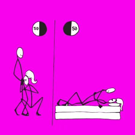 Half and Half Sex Party